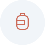 Ikonica boce koja simbolizira kvalitetan i miran san uz podršku nutricionista.